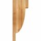Ekena Millwork Alpine Rough Sawn Corbel, Western Red Cedar, 6"W x 10"D x 26"H COR06X10X26ALP00RWR - alternate 4